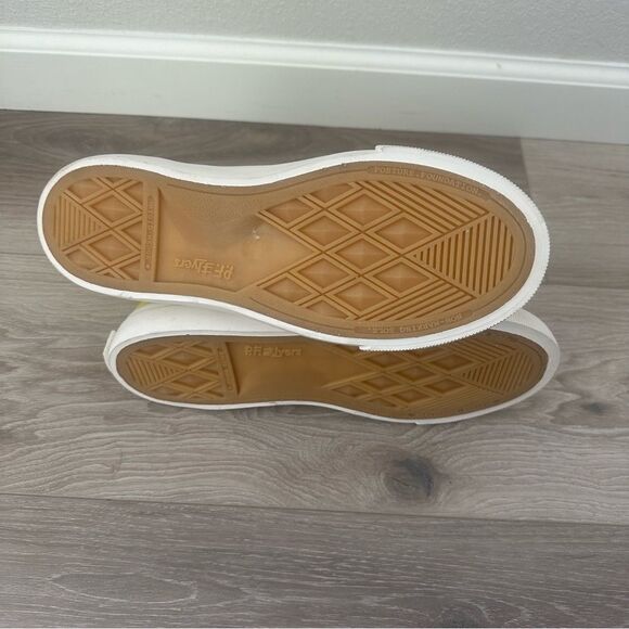 NEW! Pf Flyers Hi All American Aurora Sneaker Canvas Yellow Mens 9.5 Womens 11 - Picture 8 of 10